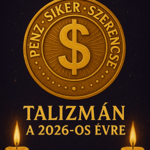 Pénz, siker, szerencse talizmán a 2026-os évre